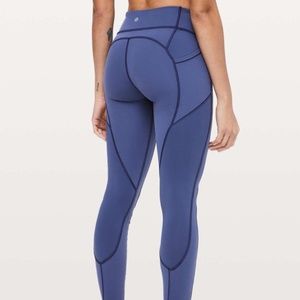 Lululemon All The Right Places Pant II Low Rise Size 8: Gatsby Blue